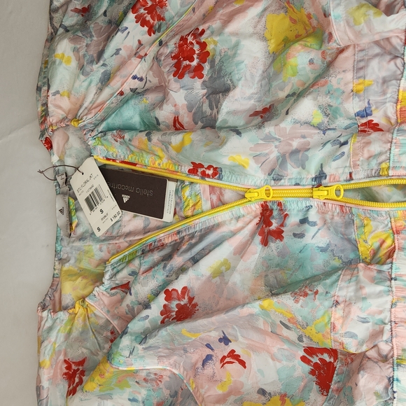 NWT Adidas Stella McCartney Multi Floral Studio Jacket, Small - Picture 15 of 15